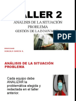 Taller 2. Análisis de La Situación Problema