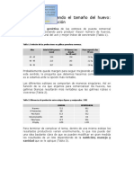 Factores Que Intervienen en El Peso de Los Huevos