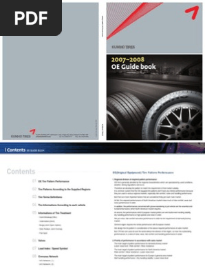 Kumho Oe Guide Tire Transport