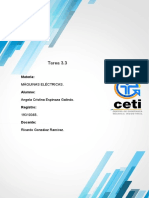 Tarea 3.3  MAQUINAS ELECTRICAS