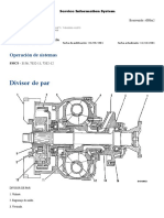 Espanish - System Operation - Embrague Freno y Dirección D8L TRACTOR 3408 ENGINE