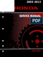 Honda CRF150F (2003-2013) Service Manual