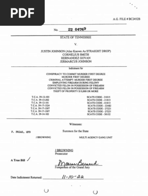 Dolph Indictment