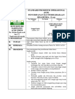 SOP Penyimpanan Dan Pemeliharaan Reagensia X Ray