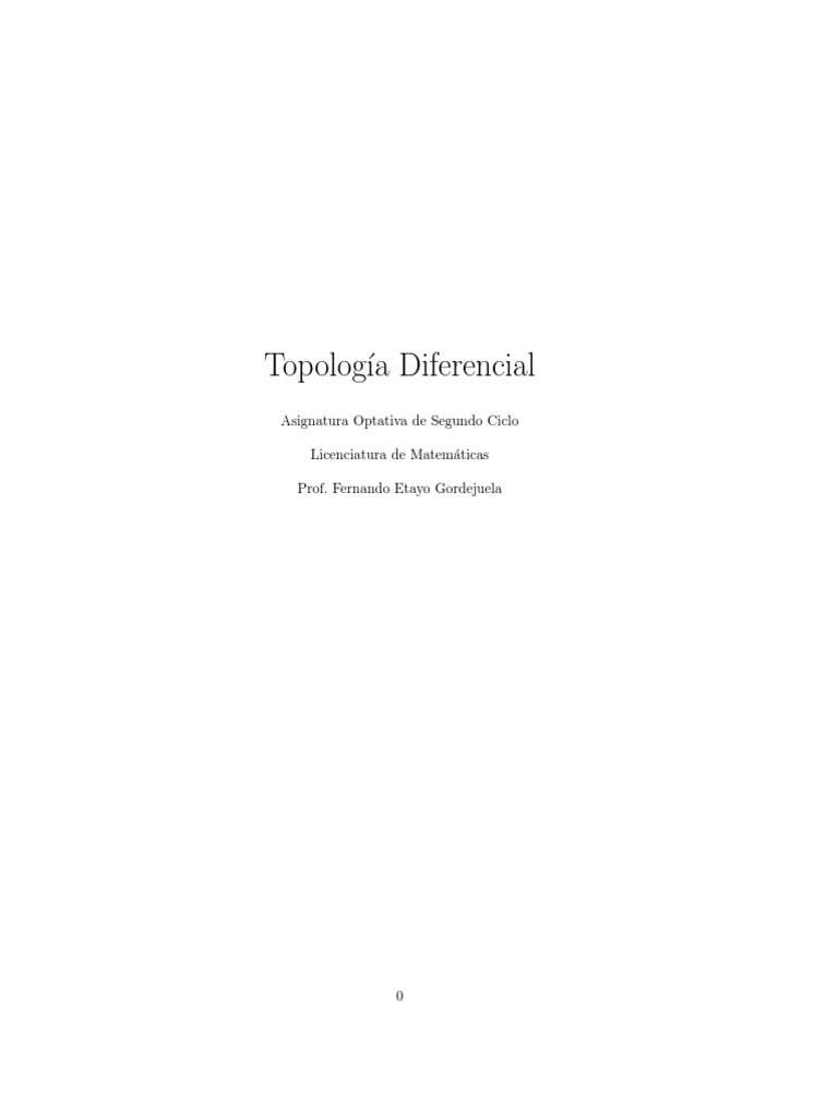 01 Topología Diferencial PDF