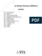 Álgebra Escolas Técnicas Militares