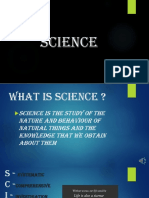 Meaning of Science