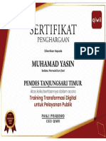 Training Transformasi Digital