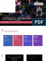 2. Geologi Sejarah - Pertemuan 2 - Kosmogeni - Dina Tania