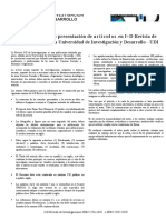 Nueva Directrices Presentacion Articulos Revista I+D