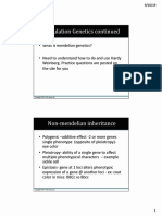 Population Genetics and The Modern Synthesis