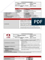 Plan de Asignaturas Taller de Investigacion I 2022-2