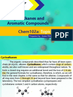 BSES Topic 06 Cycloalkanes and Aromatic Compounds