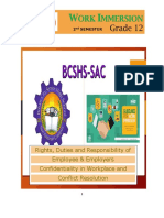 Rights, Duties and Responsibility of Employee & Employers Confidentiality in Workplace and Conflict Resolution