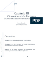 Cinemática de La Partícula