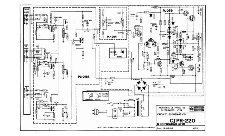 Ciclotron Amplificador CTPR 220 | PDF