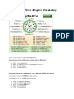 Telling The Time - Docx - Google Docs