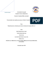 TESIS KERLLY BROWN - VALERIA GALLO - Manual de Procesos y Funciones para El Area de Cobranzas de