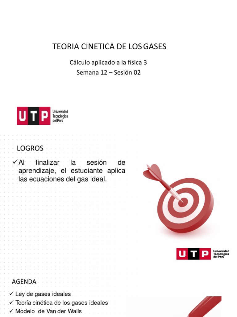 Teoría Cinética de Gases Ideales | PDF | Ciencia y matemáticas