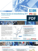 Einladung Forum Service & Instandhaltung 2011