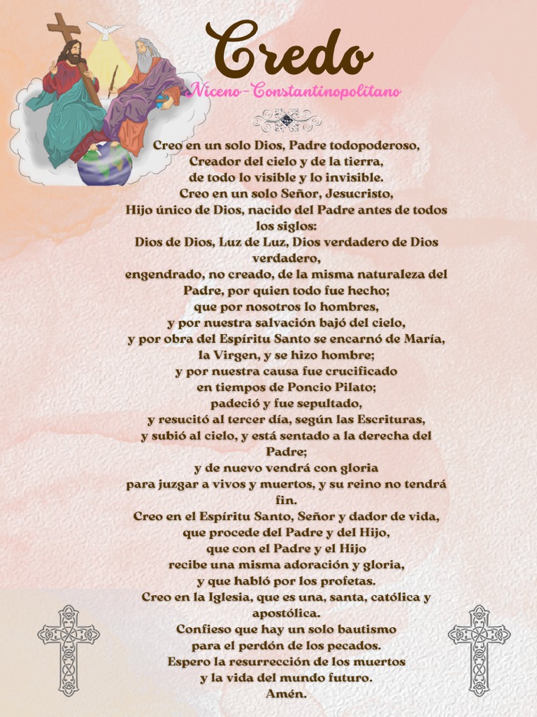 Credo Niceno Constantinopolitano PDF