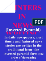 Inverted Pyramid News Structure