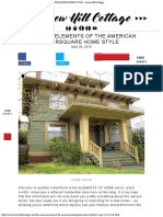 THE MAIN ELEMENTS OF THE AMERICAN FOURSQUARE HOME STYLE - Arrow Hill Cottage