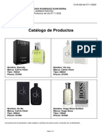 Catálogo perfumes marcas