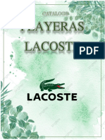 Playeras Lacoste
