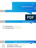 Materi Routing Statis