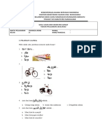 Ulangan MID Bahasa Arab Semester 2 Kelas 2