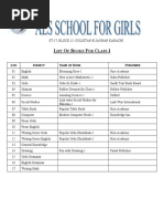 List of Books Aes