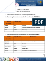 PRACTICA 9 RELACIONES 1 A 1