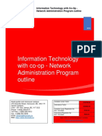 IT Network Administration WITH Co Op Final Aug 2021