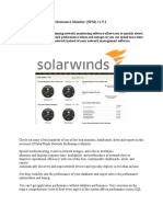 Solarwinds Network Performance Monitor