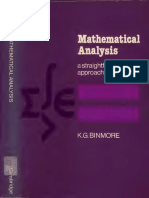 Binmore-MathematicalAnalysis Text