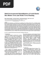 11-Built Environmental Rehabilitation of Garhi Khuda Bux Bhutto Town and Model Town Planning