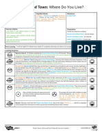 Lesson Plan - Where Do You Live