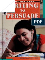 Writing To Persuade