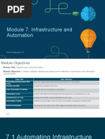 Module 7 - Infrastructure and Automation