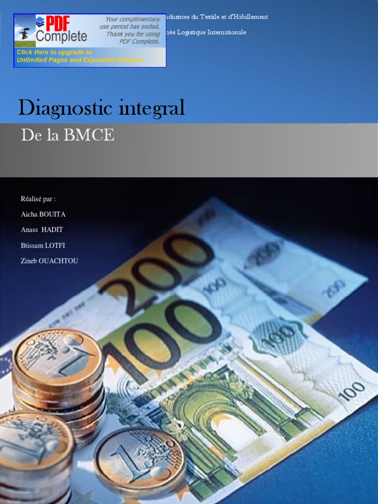 Diagnostic de la BMCE Bank | PDF | Maroc | Banques