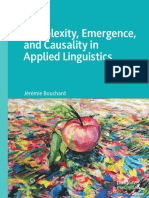 Complexity, Emergence, and Causality in Applied Linguistics