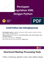 Persiapan - Pengolahan XML Dengan Python - DASAR