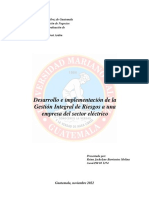 Caso de Estudio - Implementación de La GIR A Una Empresa Del Sector Eléctrico