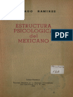 Santiago Ramirez Estructura Psicologica Del Mexicano