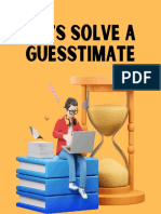 Career Edge - Let's Solve A Guesstimate