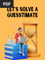 Career Edge - Let's Solve A Guesstimate
