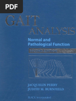 Gait Analysis: Normal and Pathological Function