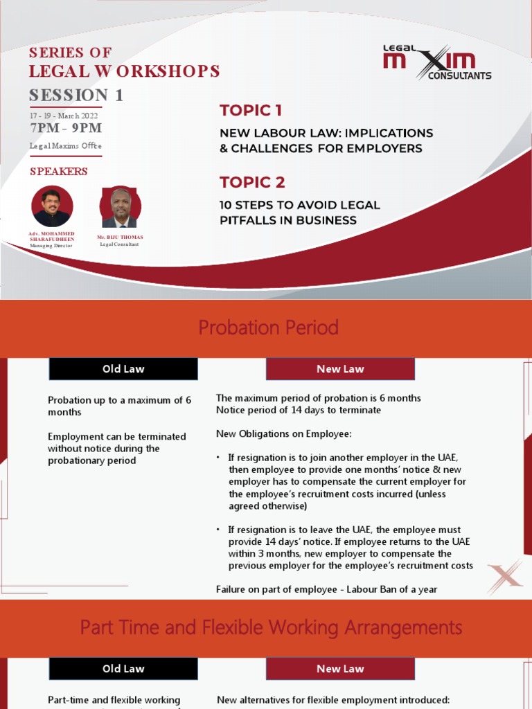 Labour Law Powerpoint Pdf Employment Salary