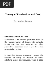 FINAL ME-4 Production, Law of Varibale Etc